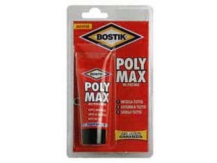 POLYMAX ORIGINAL EXPRESS TRASPARENTE- - gr.115 - 6 blister BOSTIK