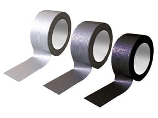 Nastro Telato Tipo America- - Mm.50H. In Rotoli Da Mt.5 Colore Nero - 8 Pezzi Feudo
