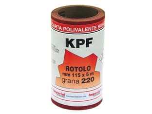Carta Resinata al Corindone con Supporto Lattice Kpf in Miniroll Cod 342285