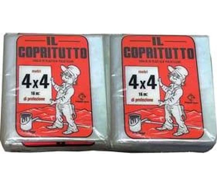 Telo Copritutto Grigio 4 MX4 4 MX4 220 g Cp 40 Pezzi