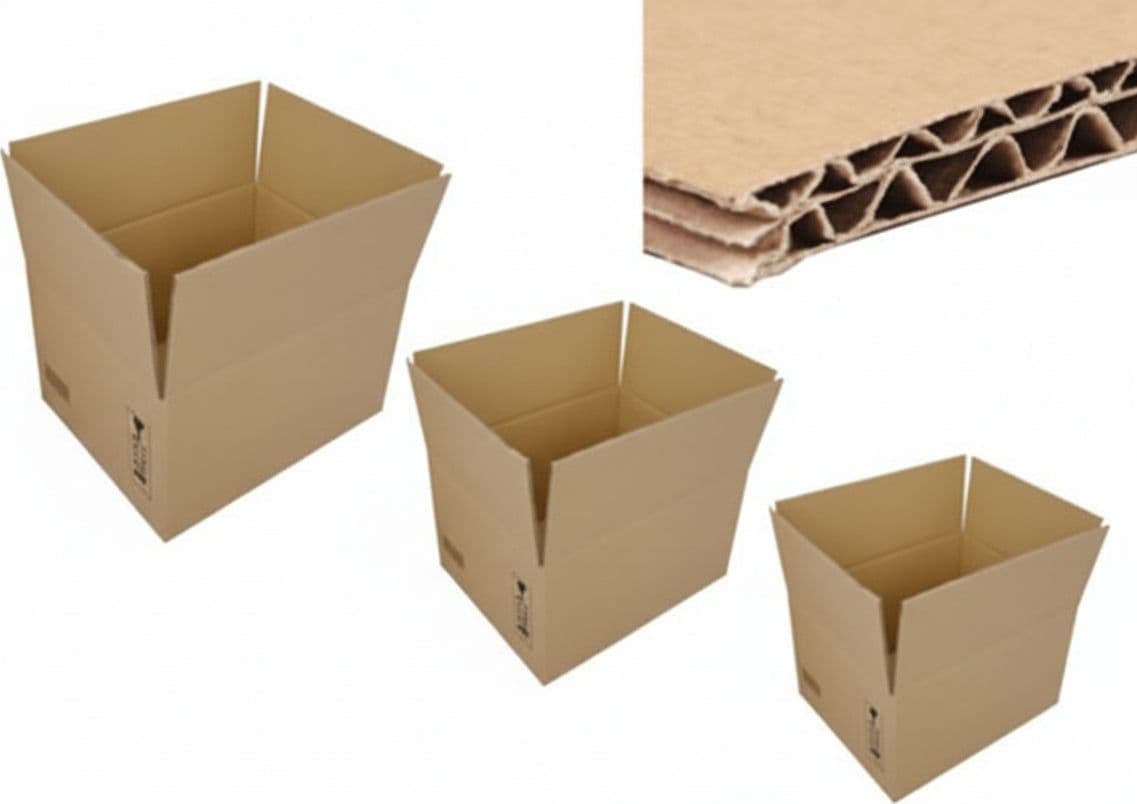 Scatola Cartone per Imballo Americana Doppia Onda 500 MMX400X300 10 Pezzi