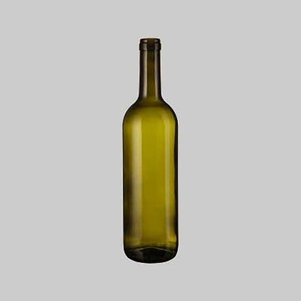 Bottiglia Vetro Bordolese per Vino Verde 750 ml 20 Pezzi