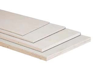 Tavola Compensato Di Pioppo Grezzo Mm.10X300X830 Pircher
