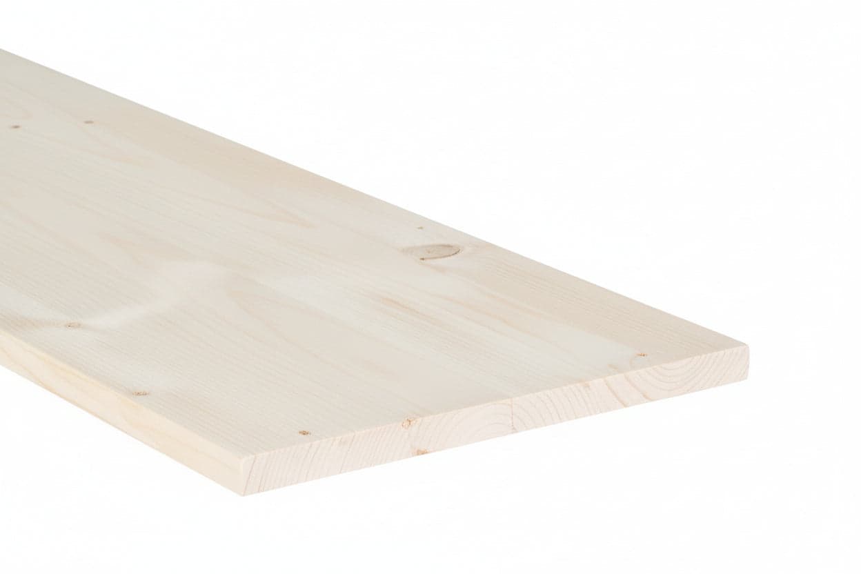 Tavola Lamellare In Legno Di Abete Spessore Mm.18 Mm.18X400X2000 Pircher in Legname BricoGo - Marano di Napoli, commercioVirtuoso.it