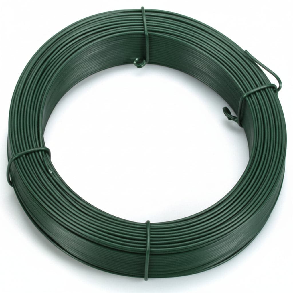 Filo Plastificato Zincato E Verde In Matasse Mt.100- - N°18 Filo Ee ¸ Mm. 36 Per Tensione - 5 Rotolo Cavatorta in Legami di torsione BricoGo - Marano di Napoli, commercioVirtuoso.it
