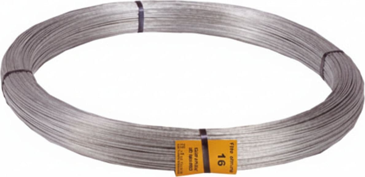 Filo Ferro Zincato in Matasse N°14 Filo Ø 22 mm (33 m per Ogni Kg