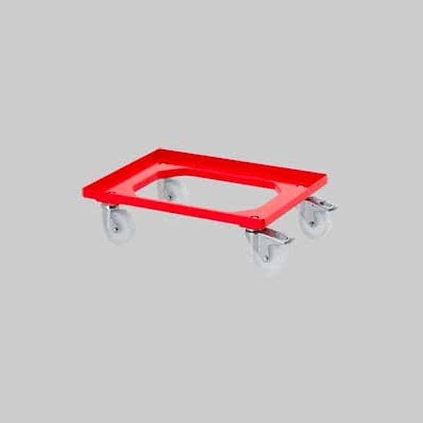 Carrello per Cassette Alimenti Cm 62 x 42 x 14H