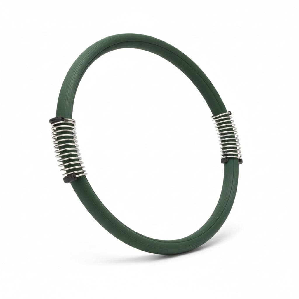 FILO FERRO ZINCATO E PLASTIFICATO VERDE- - n° 2 filo  EE ¸ mm.07 mt.40 - 30 matassa T-REX