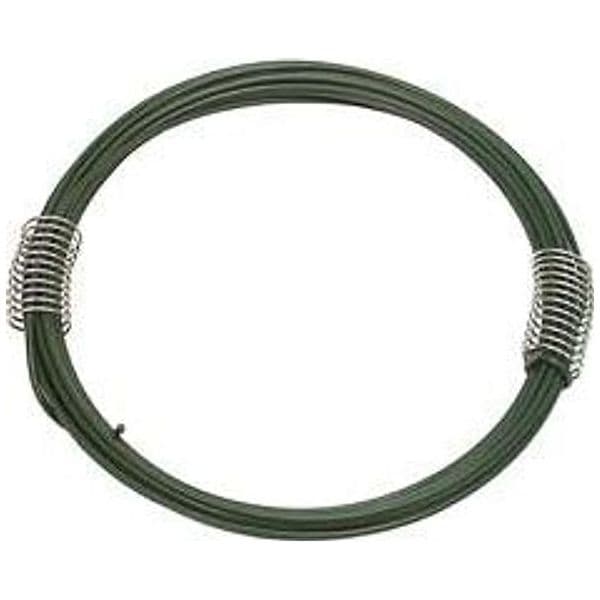 Filo Ferro Zincato e Plastificato Verde N°14 Filo Ee ¸ 22 8 mm m 30 Matassa