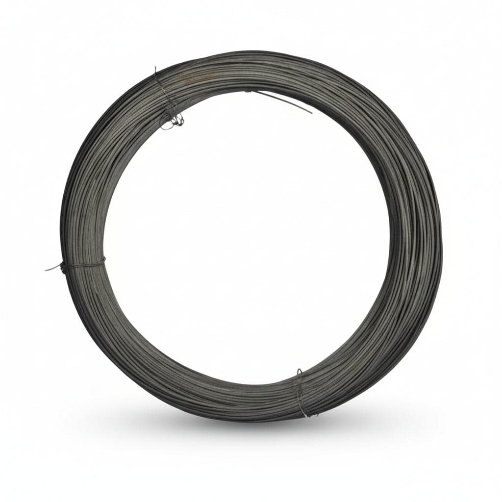 FILO FERRO COTTO NERO IN MATASSE- - n°17 filo  EE ¸ mm.300 - 25 kg T-REX
