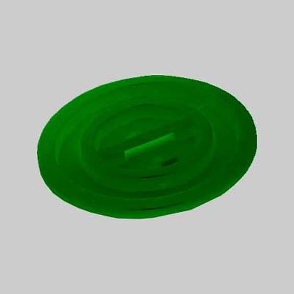 Coperchio per Bidone per Rifiuti Verde 100 l