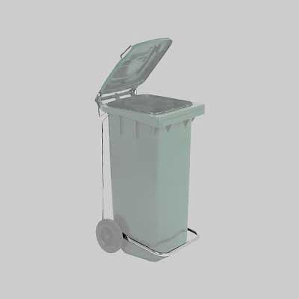 Kit Pedale e Anello per Bidone 120 l