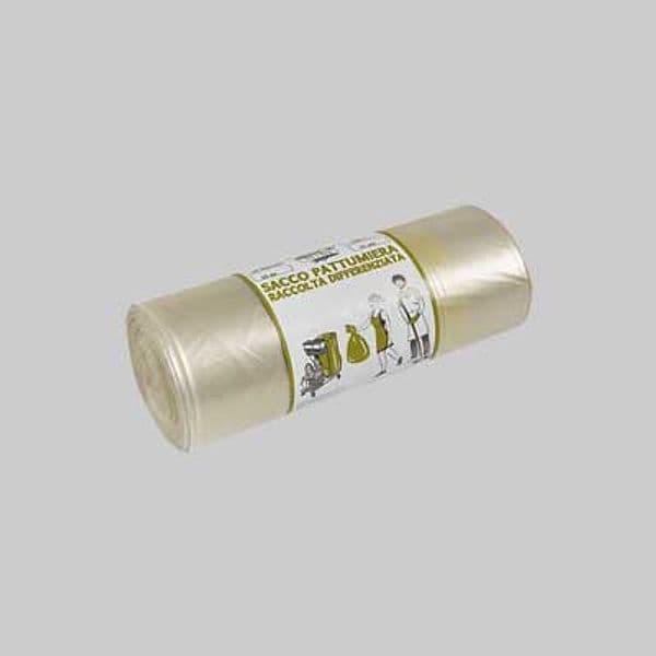 Sacchi per Nettezza Urbana Ambra 70 x 25 Rotolo Cardinale Spess. 50 Micron