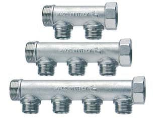 Collettore di Distribuzione Componibile ¾ 2 Derivazioni m ART.455 Mf ¾ 2