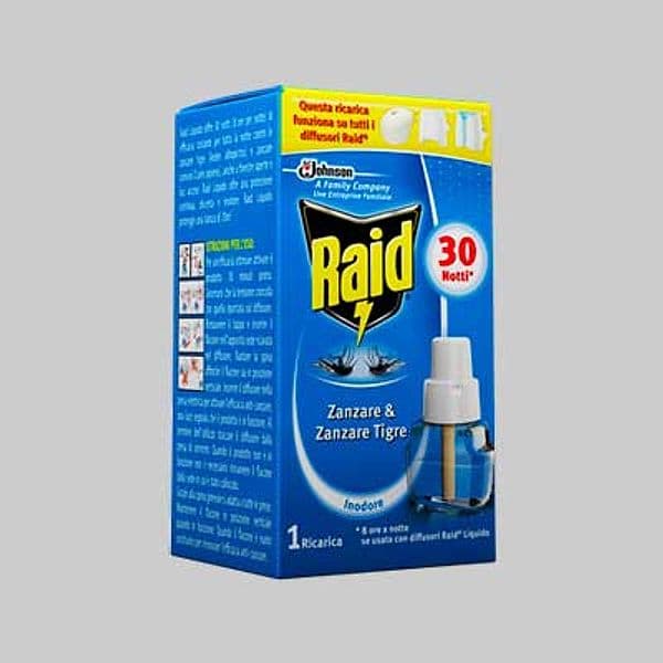Raid Ricarica Liquida Antizanzare Johnson