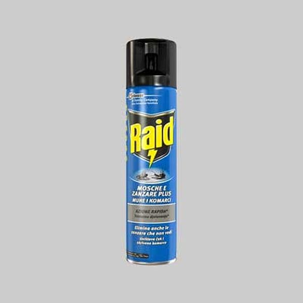 Raid Spray Mosche e Zanzare 400 ml Johnson