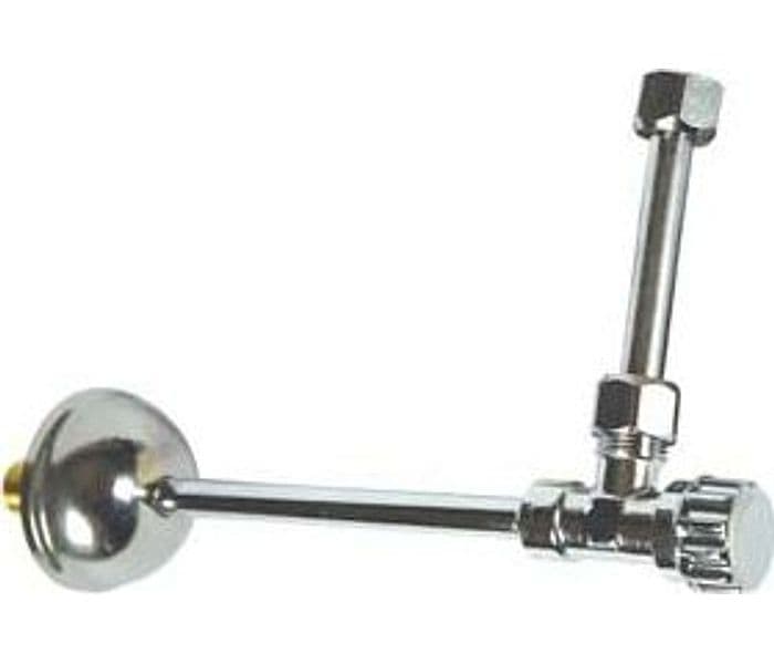 Rubinetto per Cassetta WC con Doppia Cannetta 3/8 x 3/8