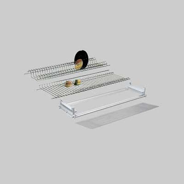 Scolapiatti in Alluminio in Kit 76 cm