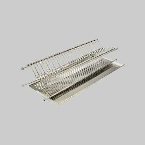 Scolapiatti Incasso Acciaio Inox 86 cm