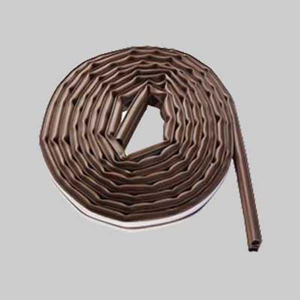 Guarnizione per Porte e Finestre in Termoplastica Mm 9 Geko Colore Marrone