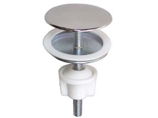 Copriforo per Lavabo e Bidet Cromato 10 Pezzi