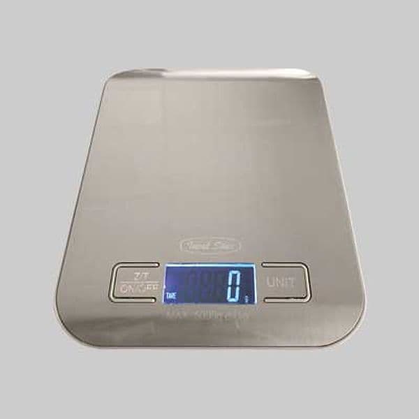 Bilancia Digitale Ideal Star Piana in Acciaio Inox Capacità 5 kg