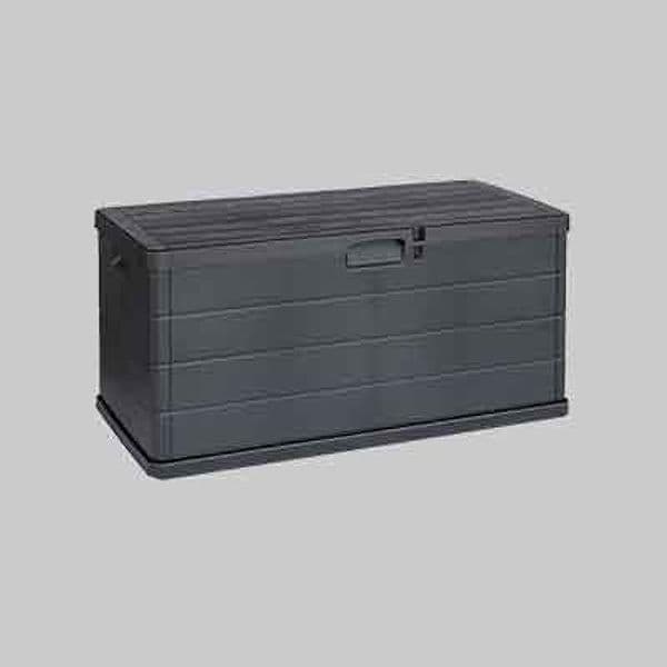 Baule Portatutto Multiuso Cm 118 x 59 x 57 Pro Garden Colore Antracite