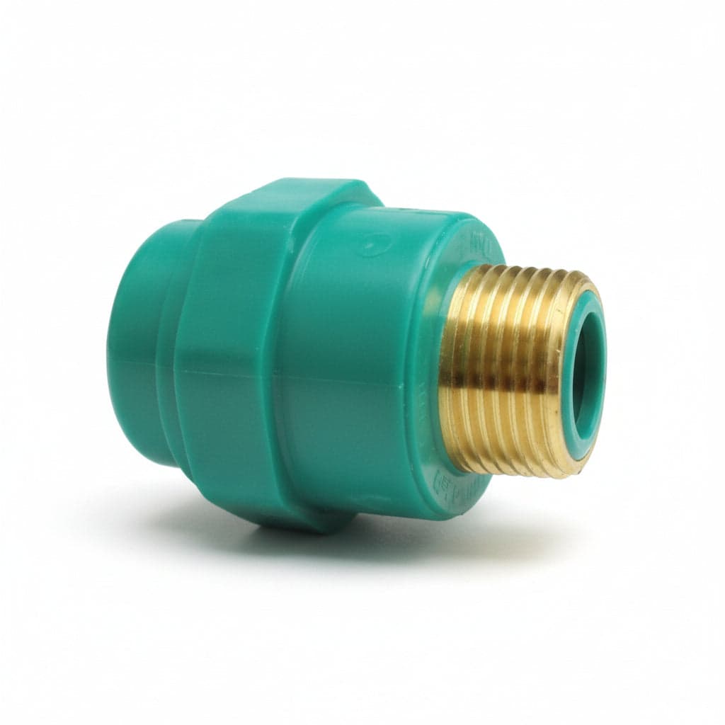 Riduzione Filettata Maschio in Ppr PN25 m Ø 25 mm Mmx½ Atp 10 Pezzi