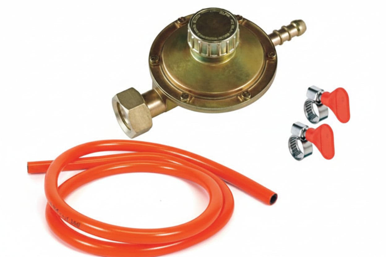KIT REGOLATORE GAS BASSA PRESSIONE TARATURA FISSA- - 29/37 mbar, - 2 pezzi