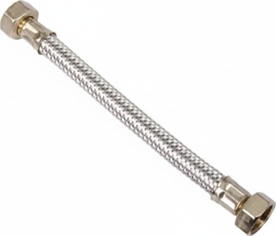 Flessibile Inox F1/2 F1 2 F 1/2 F 1/2 35 cm Aglaia 10 Pezzi