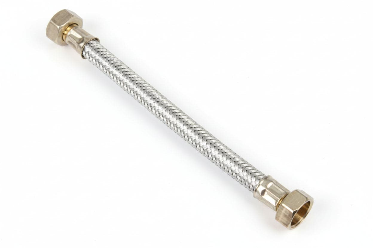 FLESSIBILE INOX F1/2 - F1/2- - F 1/2 F 1/2 cm.50 - 10 pezzi AGLAIA