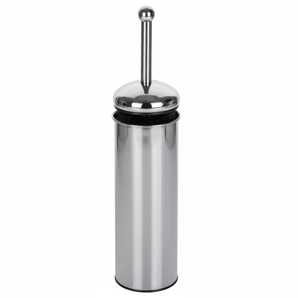 Portascopino WC in Acciaio Inox Ø 100 mm MMX360H. Aglaia 2 Pezzi