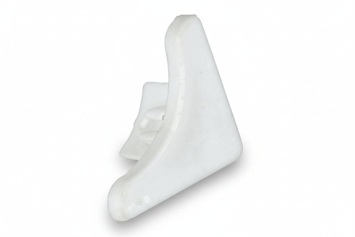 Tappo per Profilo Raccordo Igienico Rigido Bianco 25 Pezzi