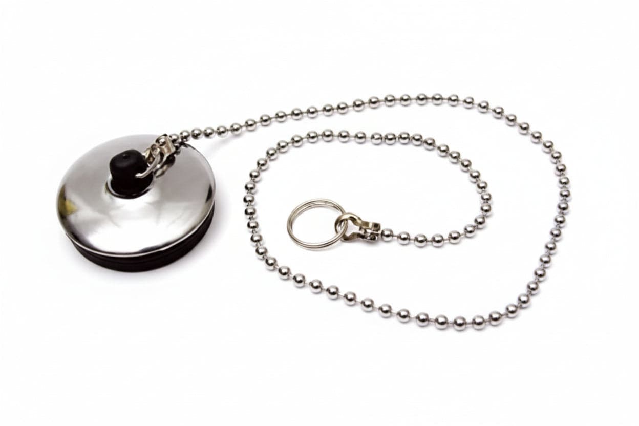 Tappo con Catena a Perline e Anello Ø 31 mm 12 Busta