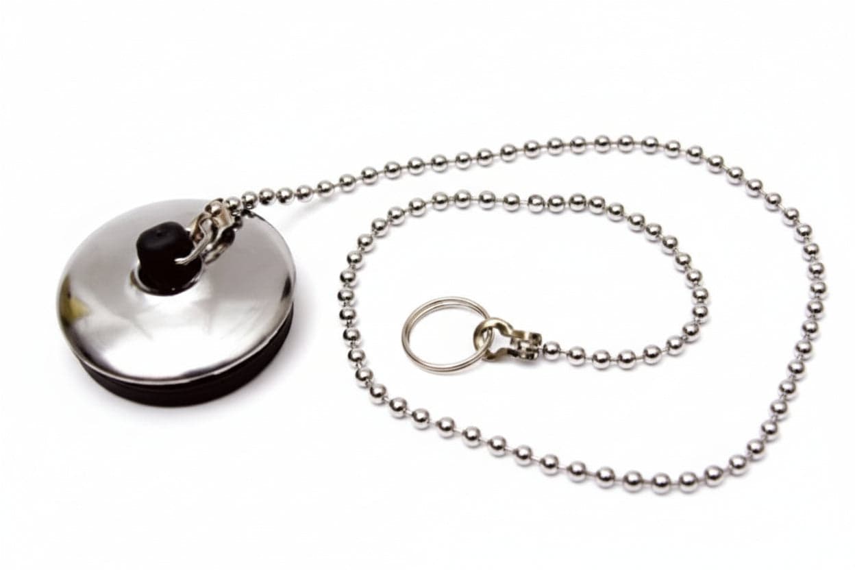 Tappo con Catena a Perline e Anello Ø 45,5 mm 25 Busta