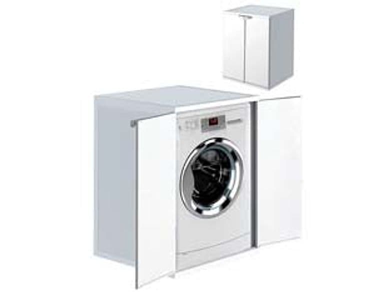 Mobile Coprilavatrice in Resina Bianco Esterno: 68,5 CMX64,5X88H.INTERNO: