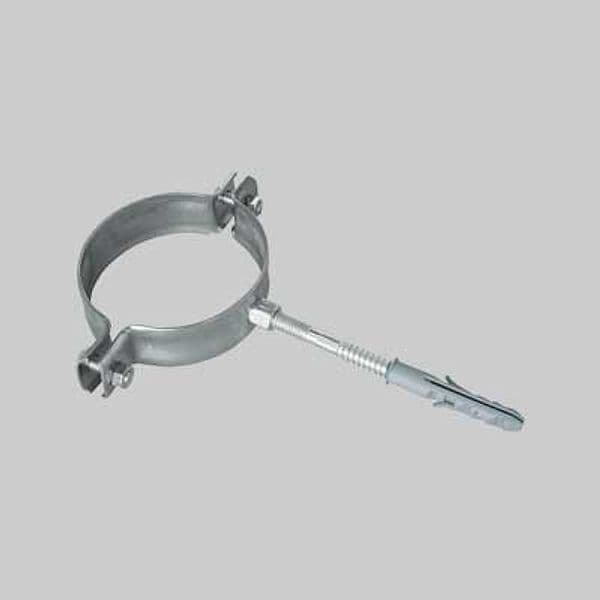 Collare Inox per Canne Fumarie Ø 130 mm 2 Pezzi