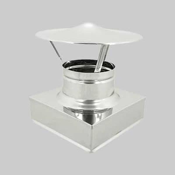 Fumaiolo Quadro a Cappello Cinese 420 x 420 mm
