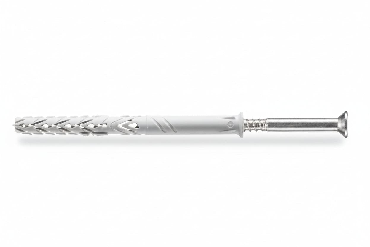 TASSELLO IN NYLON PROLUNGATO CON VITE TORX TSP T66/V- - ø mm.10x140 - 50 pezzi ELEMATIC