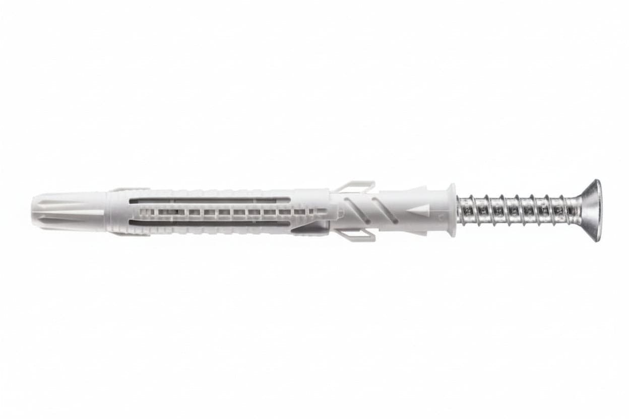 TASSELLO IN NYLON PROLUNGATO CON VITE TORX TSP T88/V- - ø mm.10x185 - 50 pezzi ELEMATIC