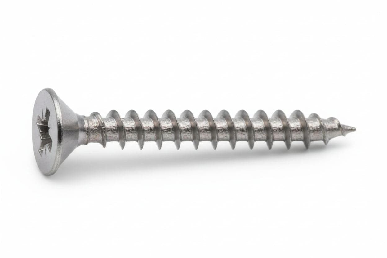 Viti Panel-Vit Testa Svasata Piana Acciaio Chromiting- - Ø Mm.6X120 Filetto Mm.70 - 100 Pezzi Mustad in Viti per pannelli BricoGo - Marano di Napoli, commercioVirtuoso.it