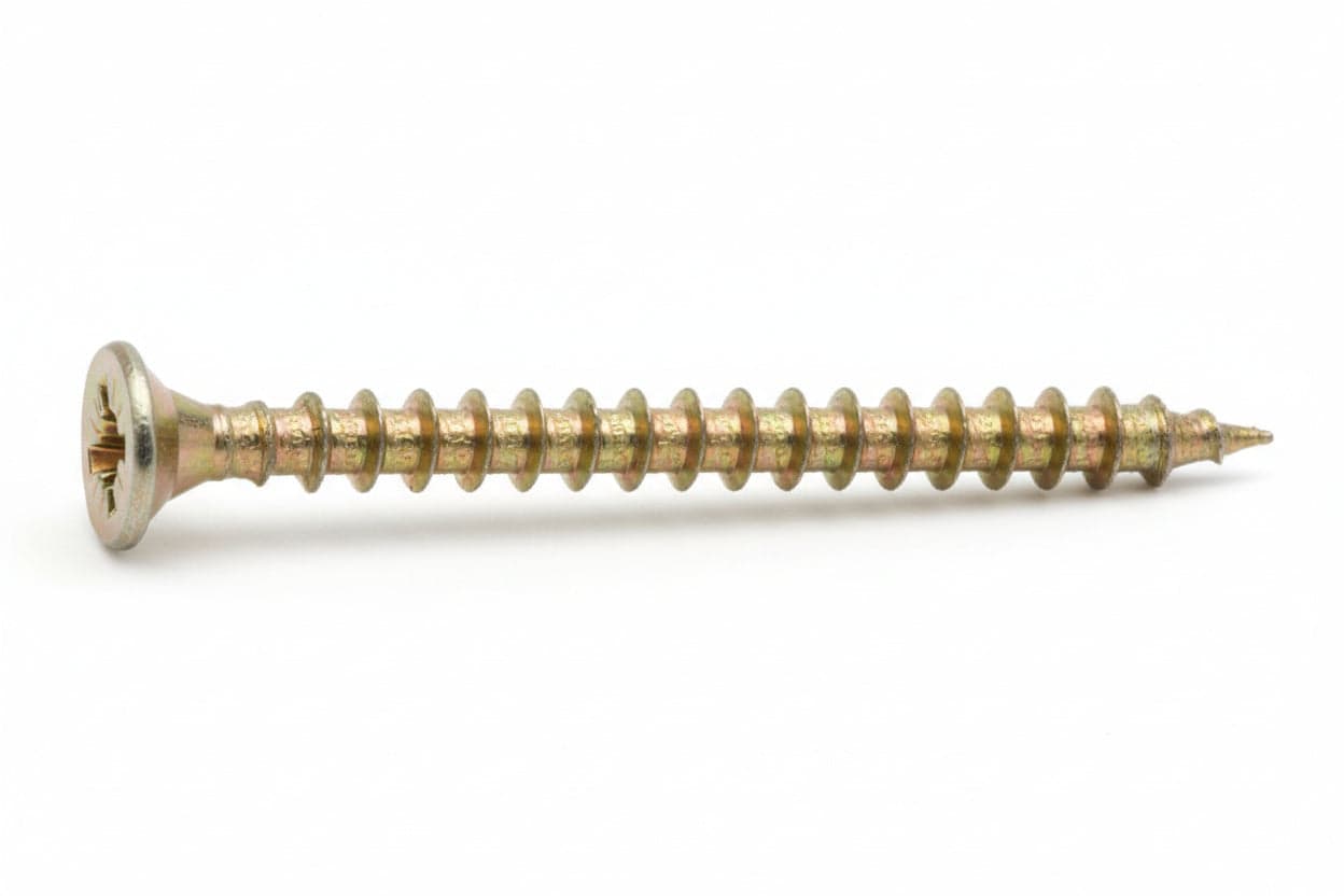 Viti Truciolare Tsp Cava Pz Int. Filettata In Acciaio Zincato Giallo- - Ø Mm.6X40 - 200 Pezzi Ambrovit in Viti per legno BricoGo - Marano di Napoli, commercioVirtuoso.it