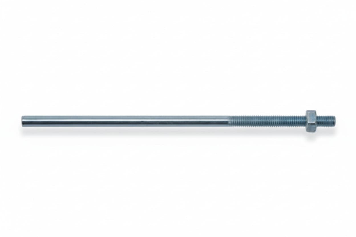 Barrette Filettate Con Dado- - Ø Mm.6 Ma X300 - 100 Pezzi