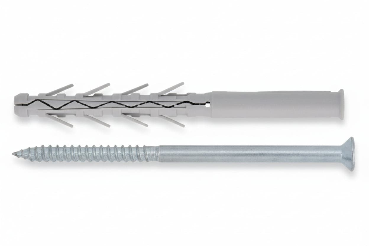 Tassello in Nylon Prolungato ad Elevata Espansione con Vite TUP4 Cod 455350