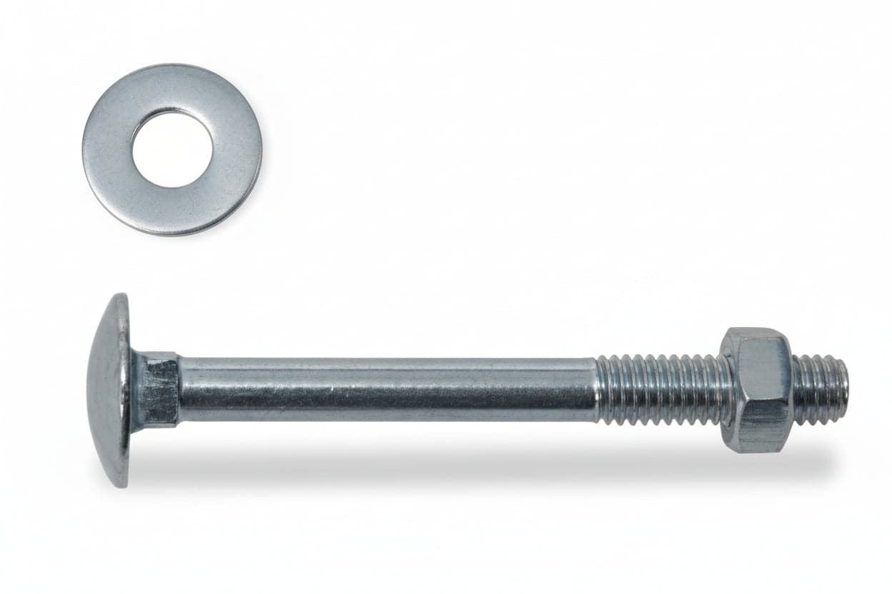 Bullone Acciaio Testa Tonda Con Dado- - Ø Mm.5X60 - 200 Pezzi Ambrovit in Bulloni a testa tonda BricoGo - Marano di Napoli, commercioVirtuoso.it
