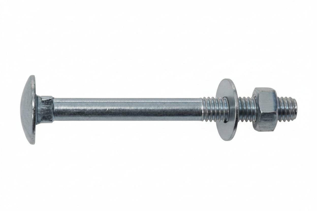 Bullone Acciaio Testa Tonda Con Dado- - Ø Mm.8X60 - 200 Pezzi Ambrovit in Bulloni a testa tonda BricoGo - Marano di Napoli, commercioVirtuoso.it