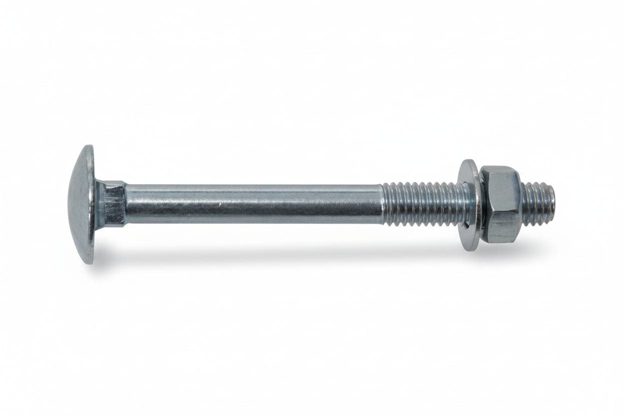 Bullone Acciaio Testa Tonda Con Dado- - Ø Mm.8X80 - 200 Pezzi Ambrovit in Bulloni a testa tonda BricoGo - Marano di Napoli, commercioVirtuoso.it