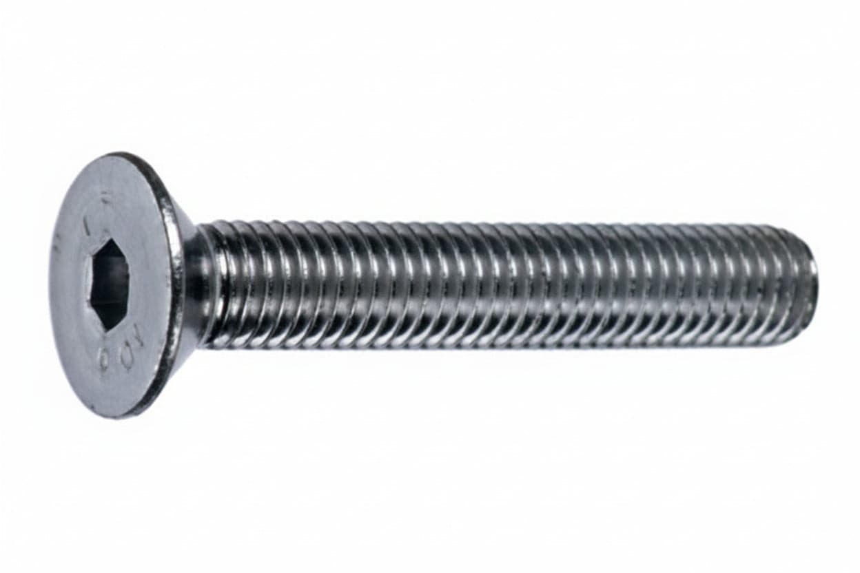 Viti per Metallo 10,9 Testa Svasata Piana Cava Esagonale Ø 6 mm Cod 93132