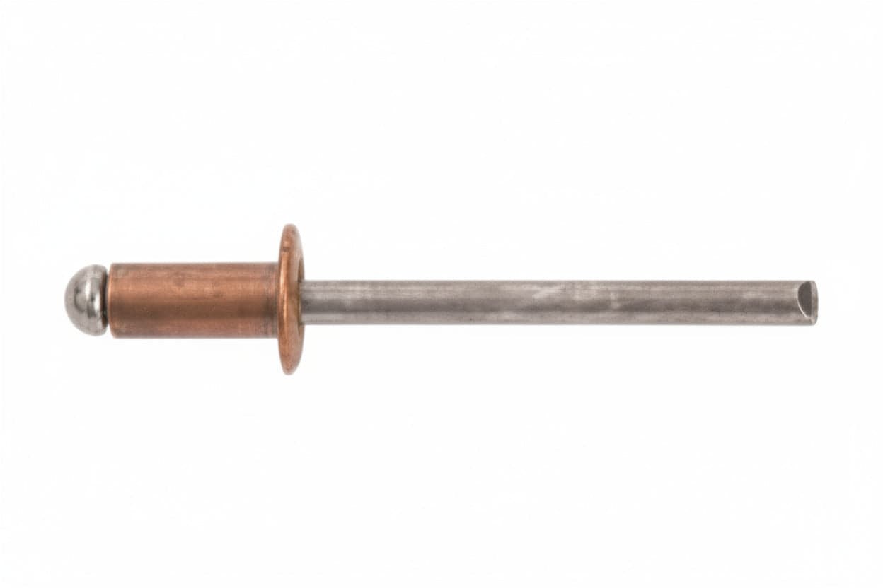 Rivetti In Rame- - Ø Mm.3,4X11 - 10 Blister