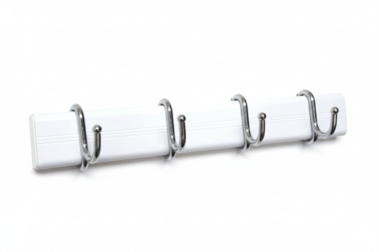 Appenditutto Adesivo Mini Pronty Bianco- - Cm.22,5 - 6 Pezzi